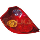 Heckleuchte L O K-PLATTE ROT/GELB | KIA CEED 5-T 12,06-9,09 | 3268,658,1