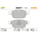 VALEO Bremsbeläge 302671