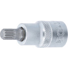 BGS Bit-Einsatz | Antrieb Innenvierkant 12,5 mm (1/2"""") | Innenvielzahn (für XZN) M9 | 4349