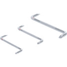 BGS Winkel-Schraubendreher-Satz Schlitz/Kreuzschlitz 3-tlg BGS Do it yourself 7982