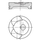 MAHLE ORIGINAL Kolben