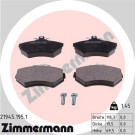 ZIMMERMANN Bremsbeläge
