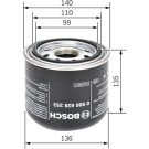 0 986 628 253 Lufttrocknerpatrone, Druckluftanlage