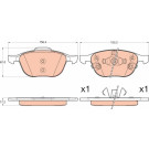 Bremsklötze VA | FORD FOCUS 12 | GDB2059