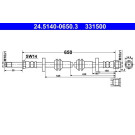 Bremsschlauch | 24.5140-0650.3