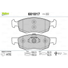 VALEO Bremsbeläge 601017