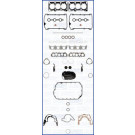 Dichtungsvollsatz, Motor | AJU50229100