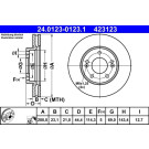 Bremsscheibe Hyudnai P. I30 1.4-1.6 Crdi 11 | 24.0123-0123.1