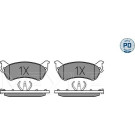 MEYLE Bremsbeläge 0252318917/PD
