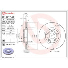 82 481 105 Bremsscheibe VA | TOYOTA Corolla Verso,Avensis 04 | 09.9817.21