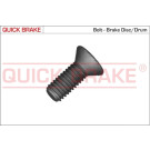 SCHRAUBE, BREMSSCHEIBE | QB11676