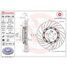15 481 119 Brembo PREMIUM VA zweiteilig | MERCEDES C63 AMG,E63 AMG 06 | 09.9764.23
