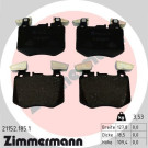 ZIMMERMANN Bremsbelagsatz, Scheibenbremse