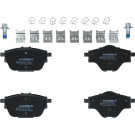KAMOKA Bremsbelagsatz, Scheibenbremse JQ101391