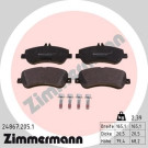 ZIMMERMANN Bremsbeläge