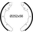 VALEO Bremsbacken 564336