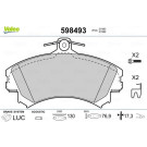 VALEO Bremsbeläge 598493