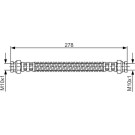 Bremsschlauch | HYUNDAI Getz | 1987476850