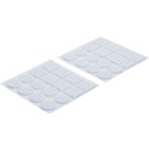 BGS Filzgleiter-Satz weiß 32-tlg BGS Do it yourself 80860