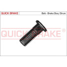 SCHRAUBE, BREMSSCHEIBE | QB11675