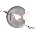 VAN WEZEL Spritzblech, Bremsscheibe | 3225373