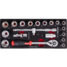 OK-01.3102 Werkzeugsatz 1/2, 20-Teilig