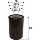 VALEO Ölfilter | 586051