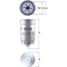 MAHLE Kraftstofffilter | KC 80