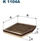 FILTRON Filter, Innenraumluft K 1104A