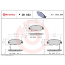 BREMBO Bremsklötze VA | HONDA Civic, CRX 91-06 | P 28 023