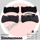 ZIMMERMANN Bremsbelagsatz, Scheibenbremse | 25790.160.2