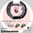 ZIMMERMANN Bremsbacken | 20990.129.9