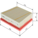 Luftfiltereinsatz | FORD Fiesta 08 | F 026 400 768