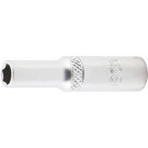 BGS Steckschlüssel-Einsatz Sechskant, tief | Antrieb Innenvierkant 6,3 mm (1/4"""") | SW 6 mm | 10506
