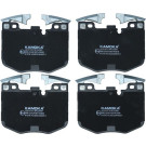 KAMOKA Bremsbelagsatz, Scheibenbremse JQ101072