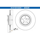 ATE Bremsscheibe | 24.0125-0228