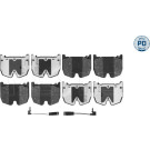 Bremsbelagsatz Db P. W220/R230 01-12 | 025 235 4117/PD