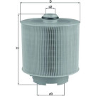 MAHLE Luftfilter | LX 1006/2D