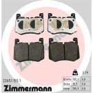 ZIMMERMANN Bremsbelagsatz, Scheibenbremse | 22651.155.1