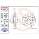 BREMBO Bremsscheibe | 09.5870.75