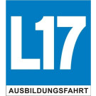 L17 Tafeln, 2 Stk. im Set | Adhäsionsfolie wiederverwendbar | 31210