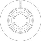 Bremsscheibe VA | ISUZU D-Max 02 | DF6984