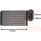 VAN WEZEL Wärmetauscher, Innenraumheizung 58006296