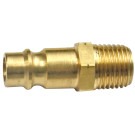 25043L SW-Stahl Druckluft-Stecknippel 1/4Z aussen