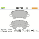 VALEO Bremsbeläge 302700
