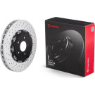 15 481 126 Brembo PREMIUM VA zweiteilig MERCEDES CLK 04 PRIME LINE - Floating 09.9254.33