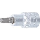 BGS Bit-Einsatz | Länge 55 mm | Antrieb Innenvierkant 12,5 mm (1/2"""") | Innensechskant 9/32"""" | 2734