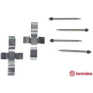 BREMBO Zubehörsatz, Scheibenbremsbelag A 02 279 PRIME LINE