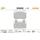 VALEO Bremsbeläge 302629