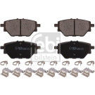 FEBI BILSTEIN Bremsbelagsatz, Scheibenbremse 195081